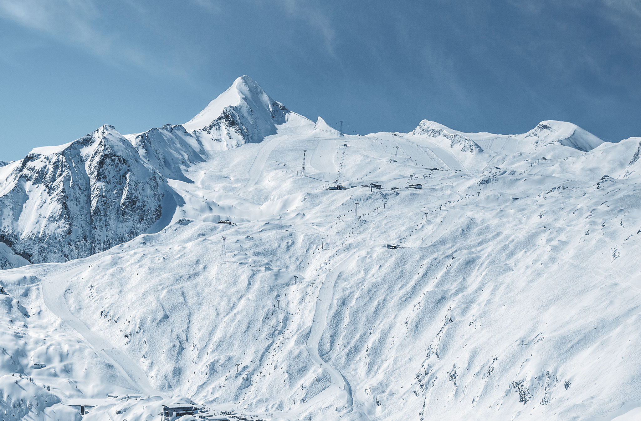 Ausblick auf den Kitzsteinhorn Gletscher